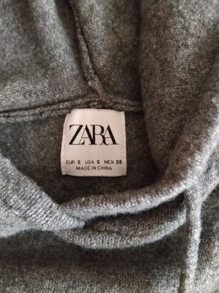 Sudadera Zara Gris