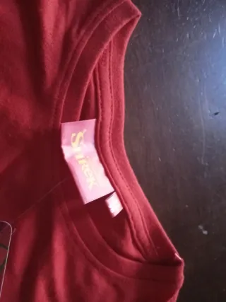 Maglietta rossa Natale bambini