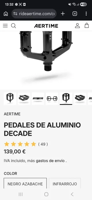 Pedales Aertime Decade