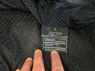 Chaqueta Moto DXR Negra
