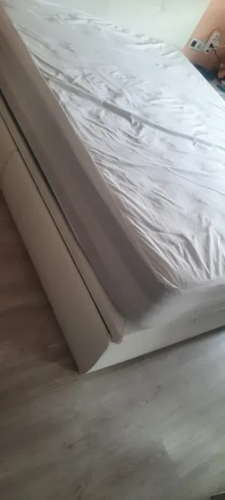 Cama 160x200 Ergotec + Colchón Verano/Invierno