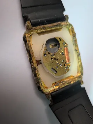 Citizen CQ Vintage Raro Oro Nero