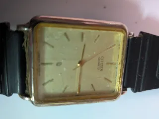Citizen CQ Vintage Raro Oro Nero