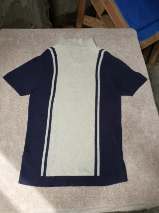 Maglia Hollister XL Beige/Blu