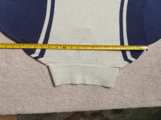 Maglia Hollister XL Beige/Blu