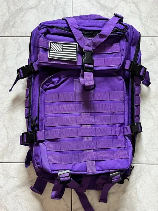 Mochila Táctica Militar Morada 50L