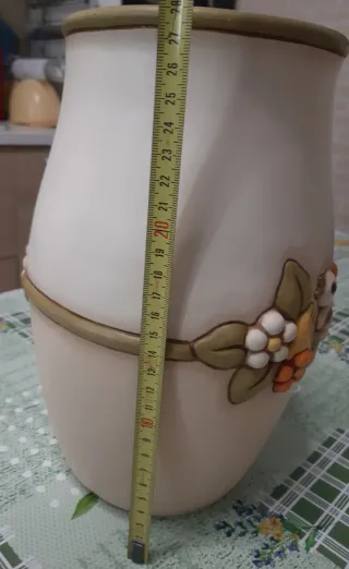 Vaso Thun con uccellini e limoni