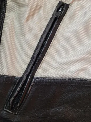 Giacca Moto Ducati Pelle e Tessuto