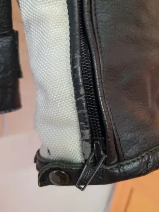 Giacca Moto Ducati Pelle e Tessuto