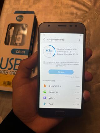 Samsung Galaxy J3 2017 Plata
