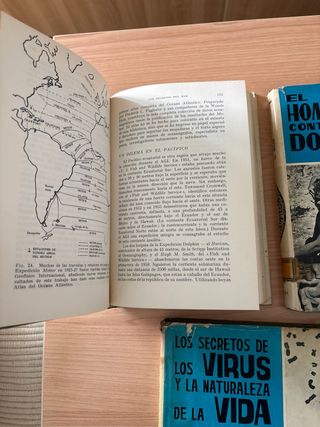 Colección libros divulgación científica año 1966