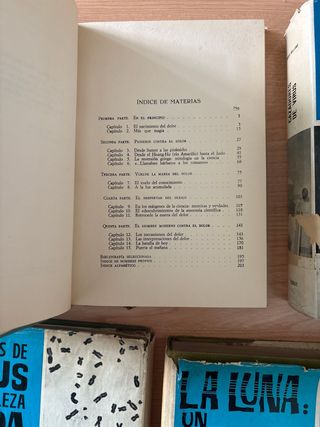Colección libros divulgación científica año 1966
