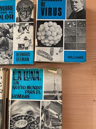 Colección libros divulgación científica año 1966