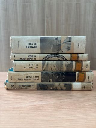 Colección libros divulgación científica año 1966