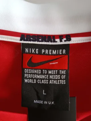 Camiseta Arsenal 96-98  gunners JVC Nike Talla L