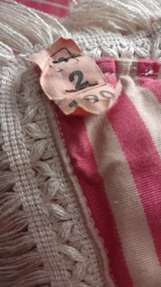 Pareja/juego de cojines . Muy buenos!