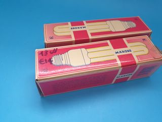 lampadina lampada neon E14 13W - 2 PEZZI