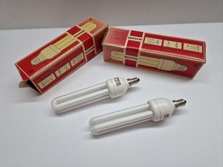lampadina lampada neon E14 13W - 2 PEZZI