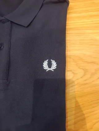 Polo Fred Perry Azul Marinho Novo c/ Etiquetas