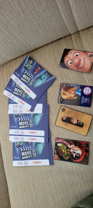 Carte Pixar Movie Moments Conad