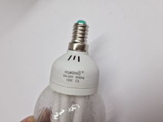 lampadina lampada neon sfera E14 18W