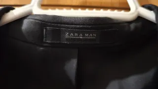 Traje Zara Negro Talla L (42)