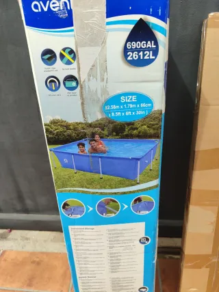 Piscina Avenli 2612L (8.5ft x 6ft x 30in)