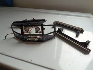 Defensa delantera estriberas TRX4  soporte trasero