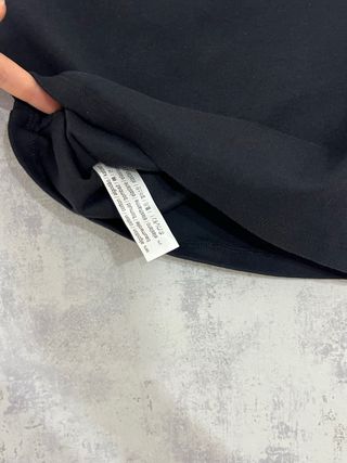 Camiseta Crop Top Hannah Montana Negra