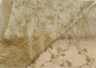 Organza Poliestere Ricamata Floreale