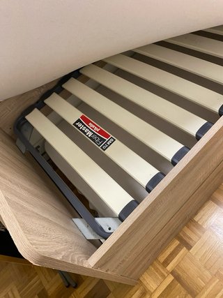 Cama nido madera 90cm + 2 colchones