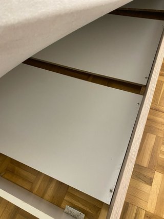 Cama nido madera 90cm + 2 colchones