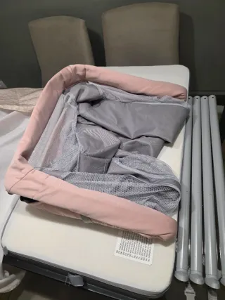 Cuna de viaje colecho Kinderkraft