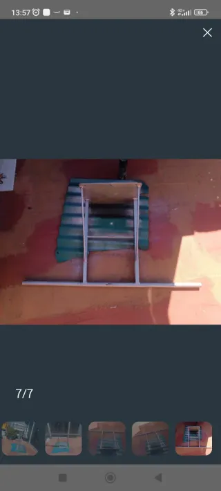 Barra de dominadas para exterior