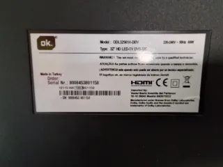 Televisión OK 32" FullHD