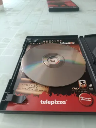 DVD La Leyenda del Zorro
