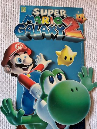 Display Promocional Super Mario Galaxy 2 Wii
