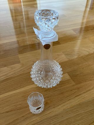 Licorera Cristal d'Arques con 6 Vasos