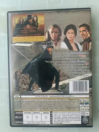 Pack DVD La Leyenda del Zorro 1 y 2