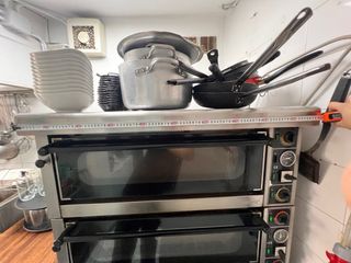 2 Hornos pizza Industrial Doble Cámara Trifásico
