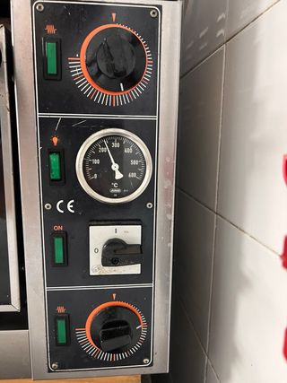 2 Hornos pizza Industrial Doble Cámara Trifásico