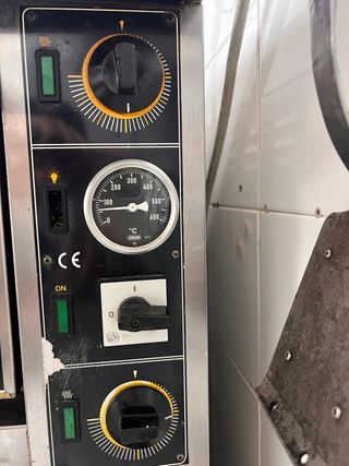 2 Hornos pizza Industrial Doble Cámara Trifásico