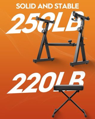 NUEVO! Supporto e Banco per Tastiera Piano Z