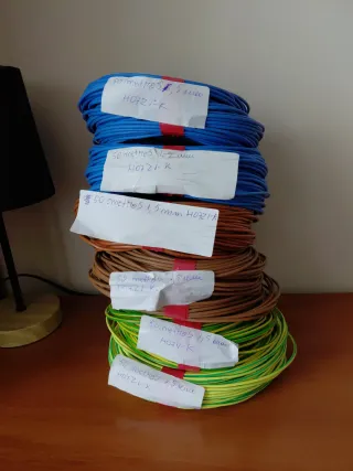 Rollos de Cable Eléctrico H07Z1-K 50m