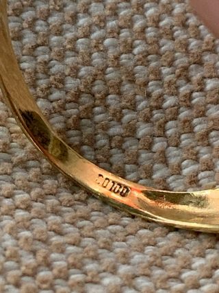 Anillo Oro Dos Leopardos 18K