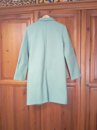 Abrigo azul turquesa, Stradivarius
