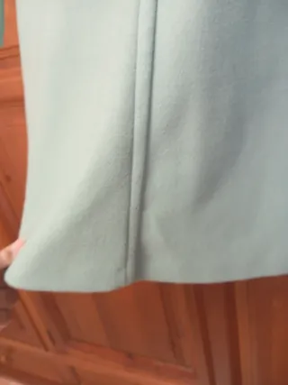 Abrigo azul turquesa, Stradivarius