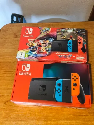 Nintendo Switch + Mario Kart 8 Deluxe + Accesorios