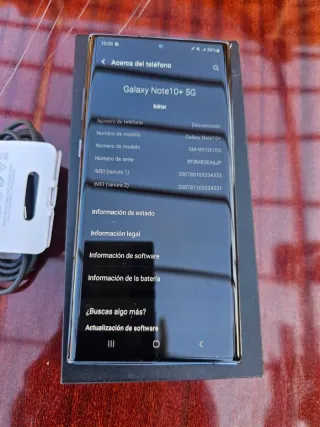 Samsung Galaxy Note10+ 256GB y 12GB RAM