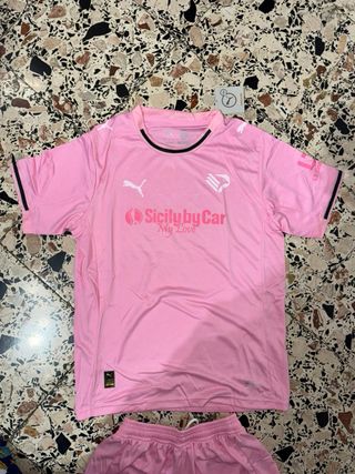 Completo Palermo Maglia + Pantaloncino Rosa